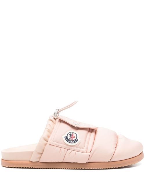 MONCLER パッド入りスリッパ 送料無料