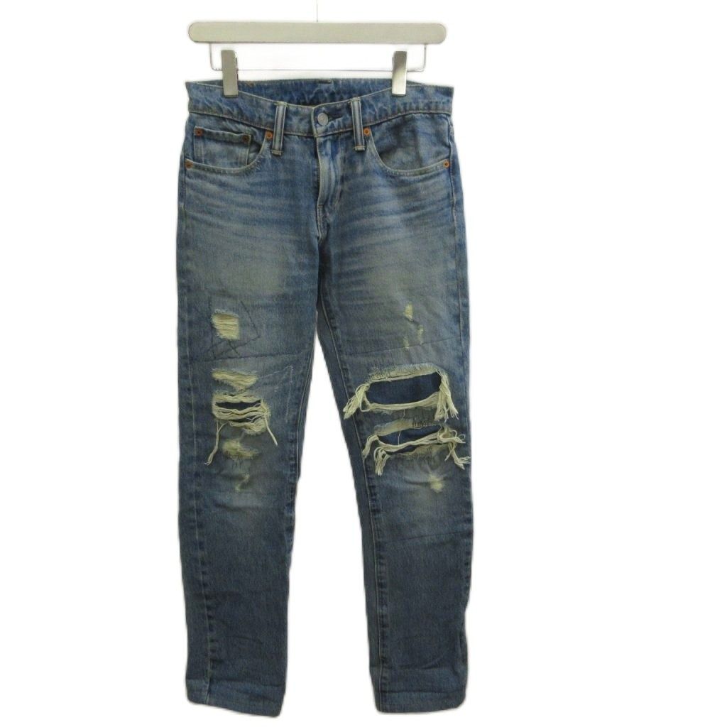 リーバイス Levi's デニム ジーンズ 28 インディゴ ブルー ダメージ加工 フルレングス 4511-2889 /PP ■GY50 6,586円