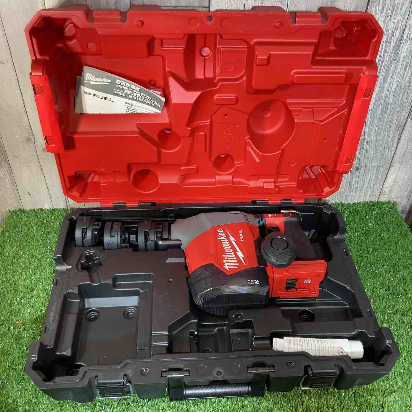 ◇ミルウォーキー 16㎜集塵一体型ハンマードリル M18 FHAFOH16-0C0 JP SDS-PLUS【戸田店】