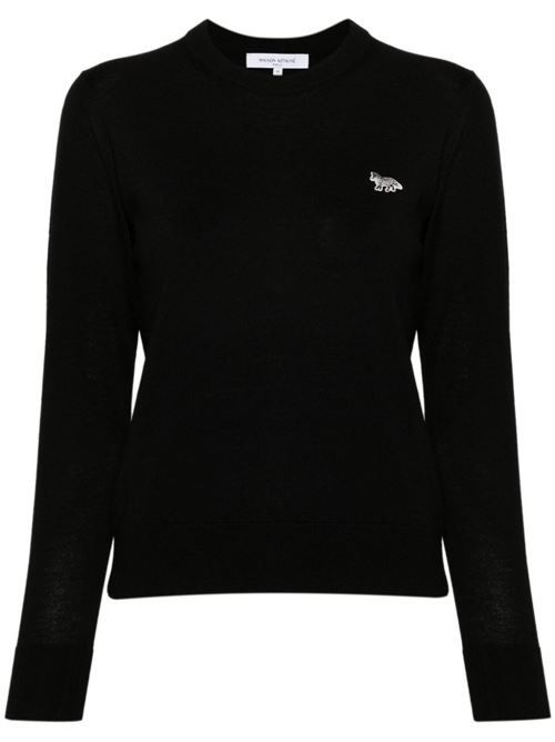 MAISON KITSUNE' BABY FOX WOOL JUMPER 送料無料