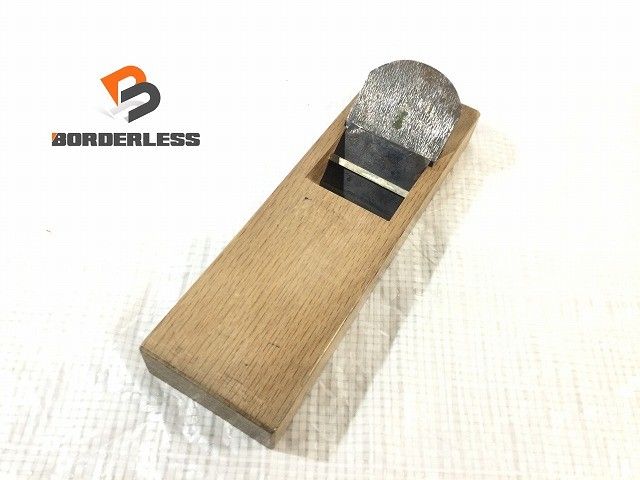 ☆中古品☆喜運壽 鉋 寸八 身幅70mm 是秀作 七七七 キ運壽 キ運寿 喜運寿 キ運 平鉋 平かんな 平カンナ 大工道具 木材加工 手工具131757