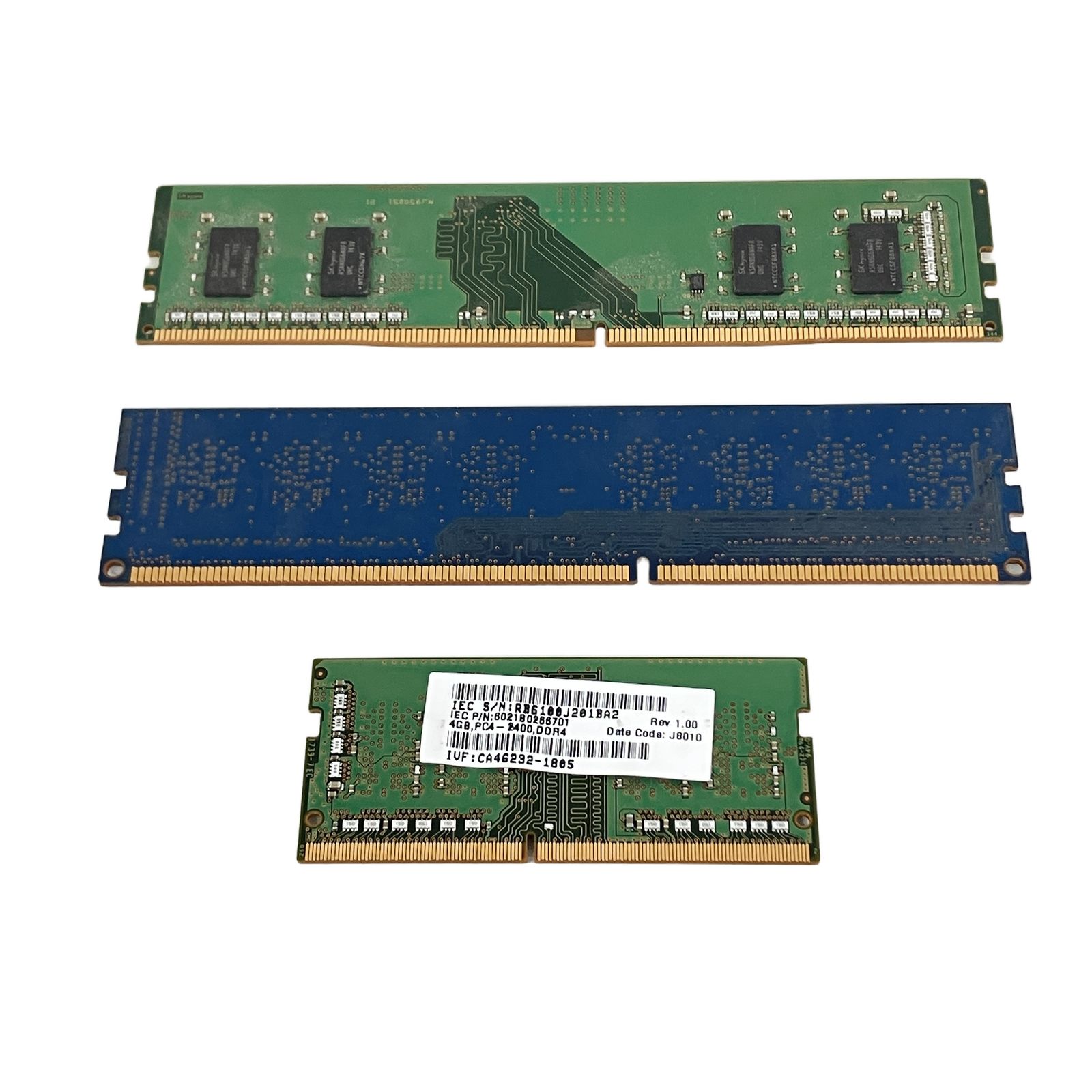 SKhynixメモリ 4GB×2+2GB 計3点 ジャンク - メルカリ