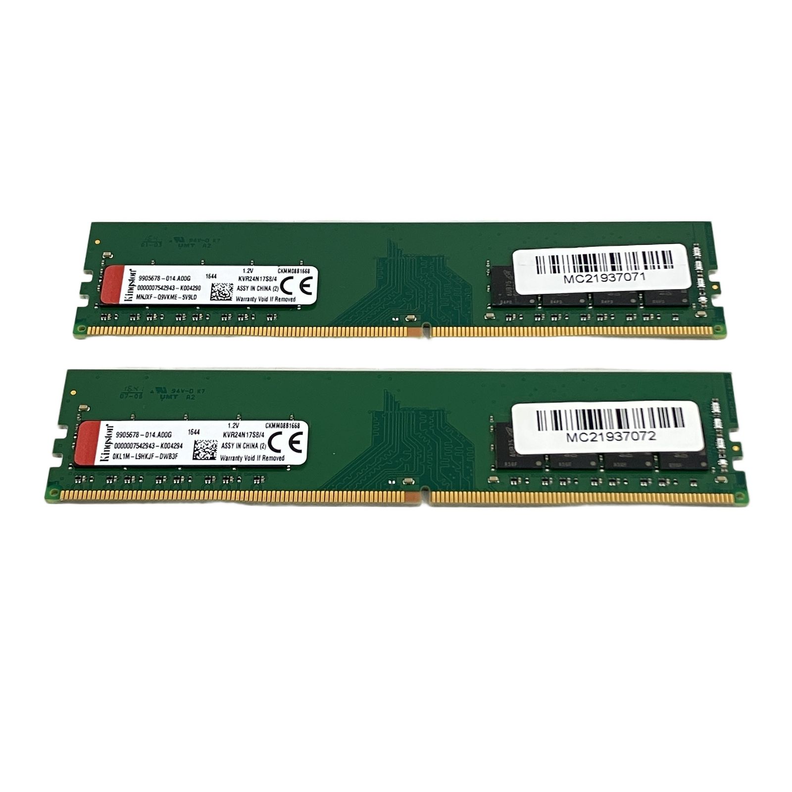 Kingston 4GBメモリ 2点セット ジャンク - メルカリ
