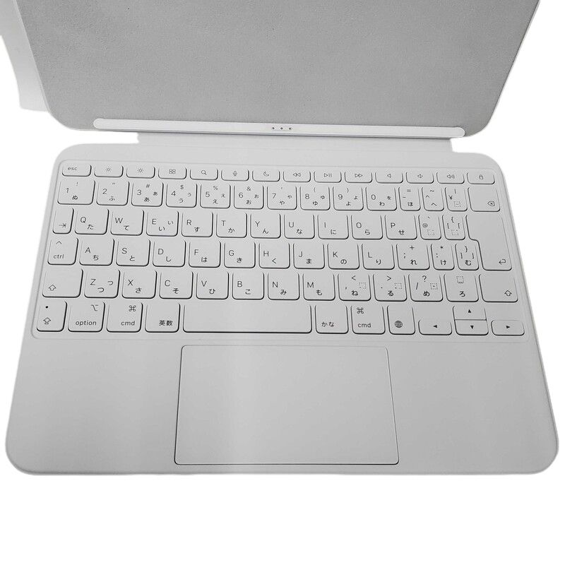 中古A】Apple iPad Magic Keyboard Folio ホワイト - メルカリ