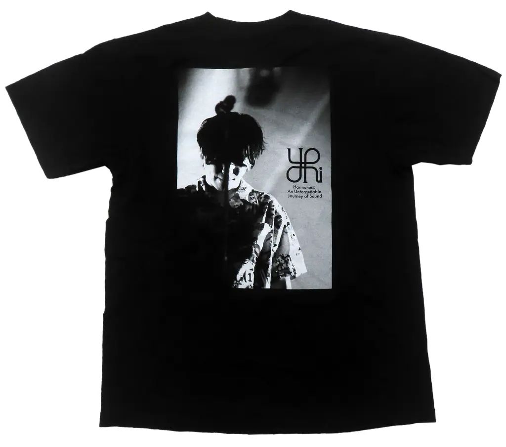中古】Tシャツ 優里 ライブフォトTシャツ B type ブラック Lサイズ
