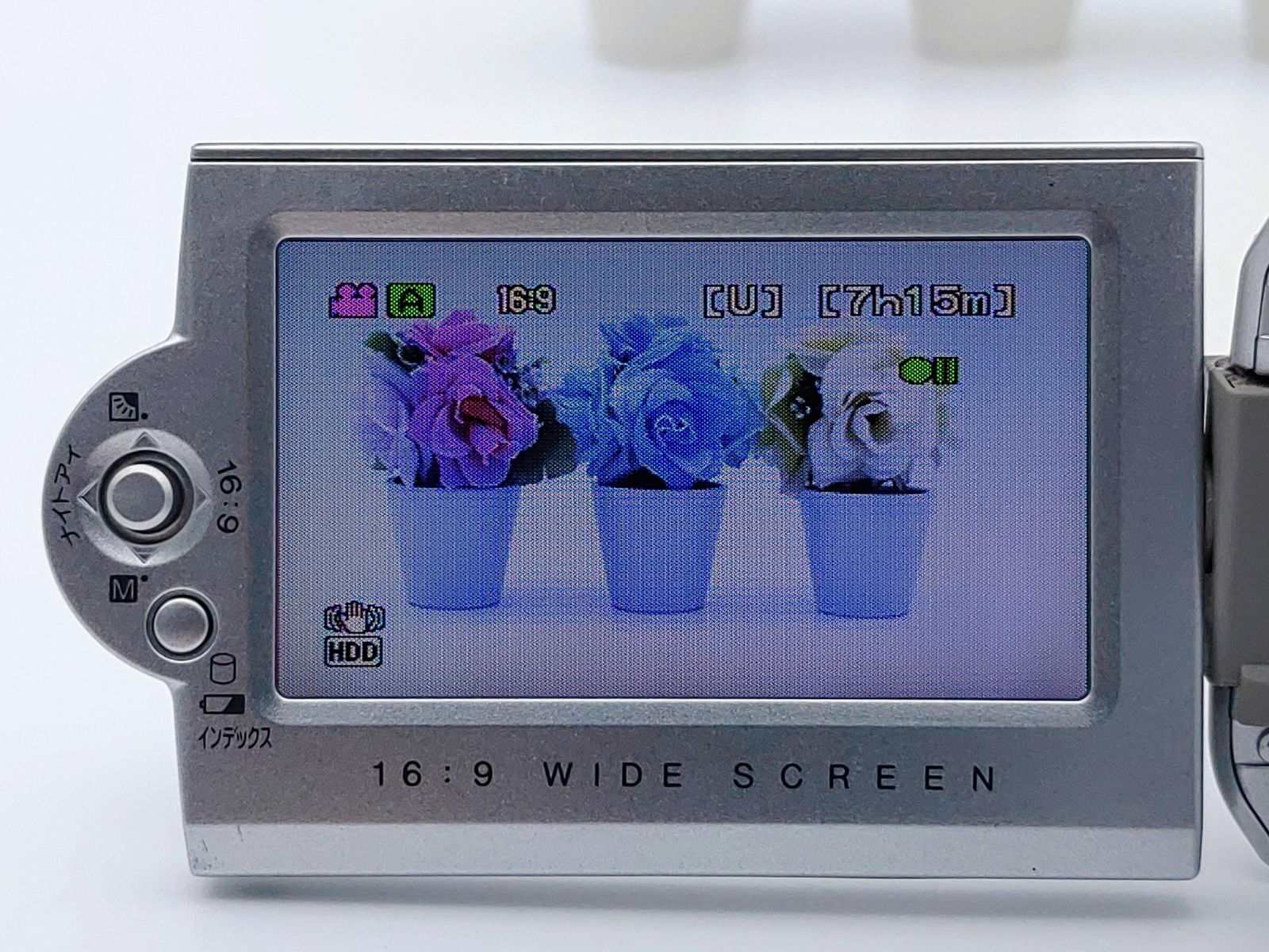 【美品・動作確認済】Victor Everio GZ-MG77-S HDD30G Victor JVC ビクター Everio GZ-MG77-S 内蔵HDD 30GB デジタルビデオ