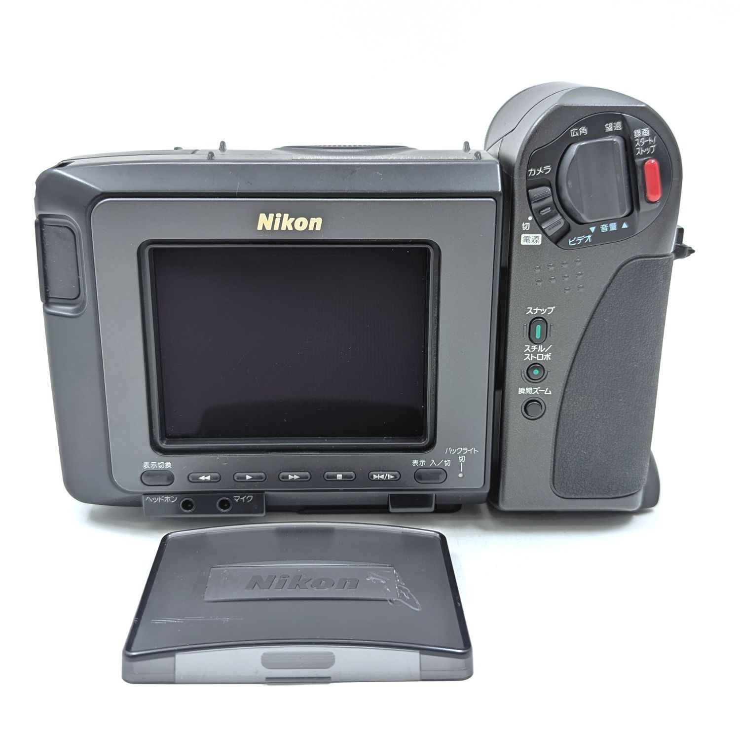 ニコン VS-GH3【動作良好】VideoHi8ビデオカメラ　ダビングに最適‼ Nikon ニコン VS-GH3 Hi8 Video8 8mm ビデオカメラ 整備済み 8mmテープ