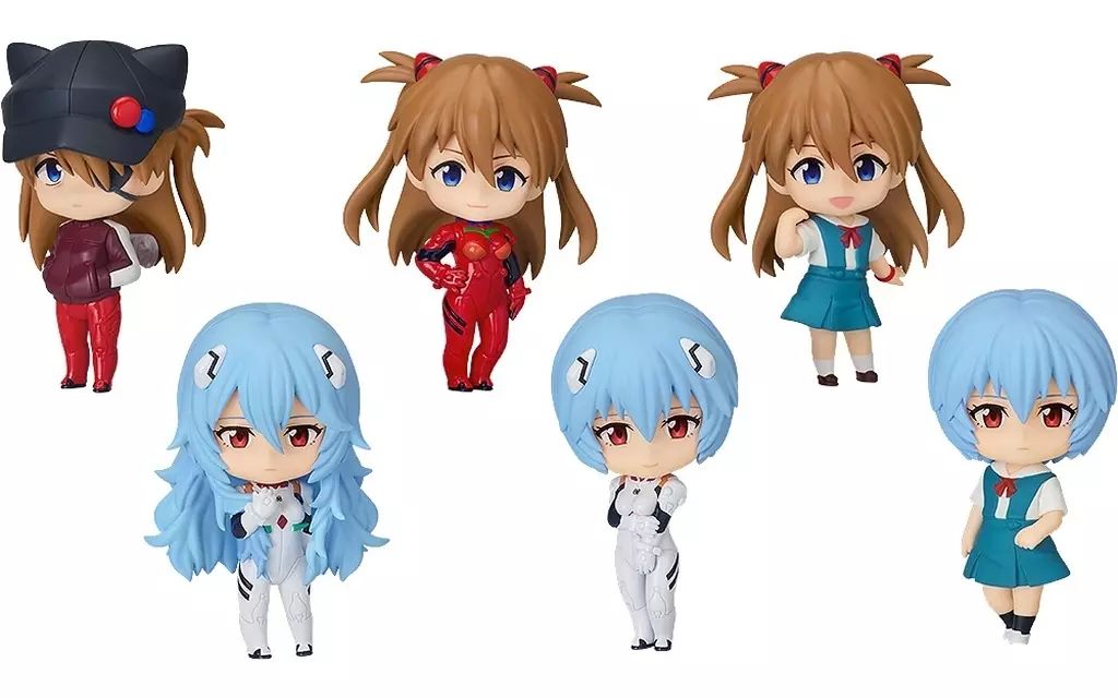 【中古】トレーディングフィギュア 全6種セット 「ねんどろいどさぷらいず ヱヴァンゲリヲン新劇場版」