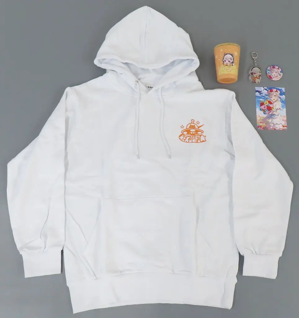 【中古】グッズセット 小森めと 誕生日グッズセット(直筆サイン入りポストカード付き/パーカーXLサイズ) 「バーチャルYouTuber ぶいすぽっ! 小森めと誕生日2023」