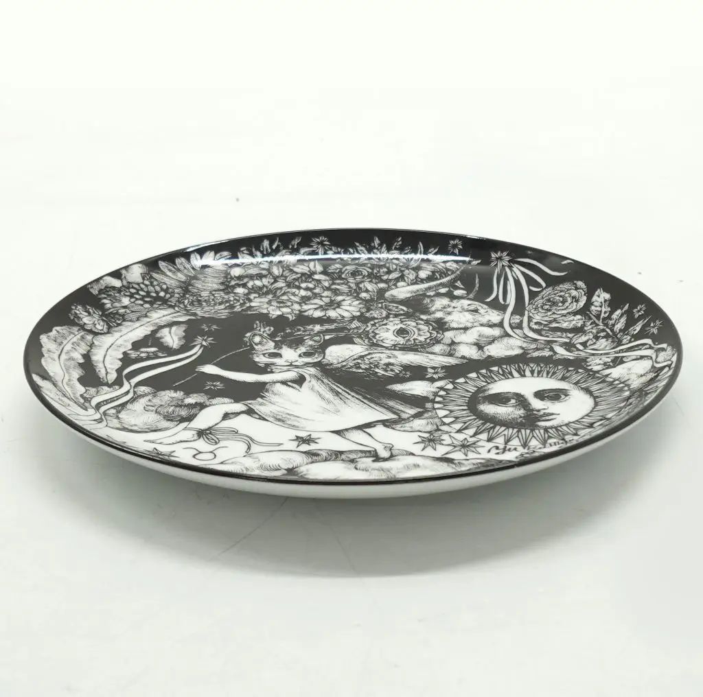 中古】皿・ボウル Taurus ラウンドプレート 「ヒグチユウコ展 CIRCUS