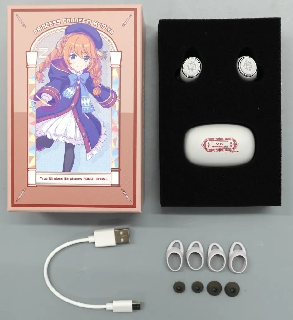【中古】ヘッドフォン ユニ ワイヤレスイヤホン AOW01 MARKII 「プリンセスコネクト!Re：Dive×ONKYO 第二弾」