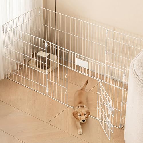 ☆新品☆ペットサークル 犬ケージ フェンス 折りたたみ式 室内用 ドア 