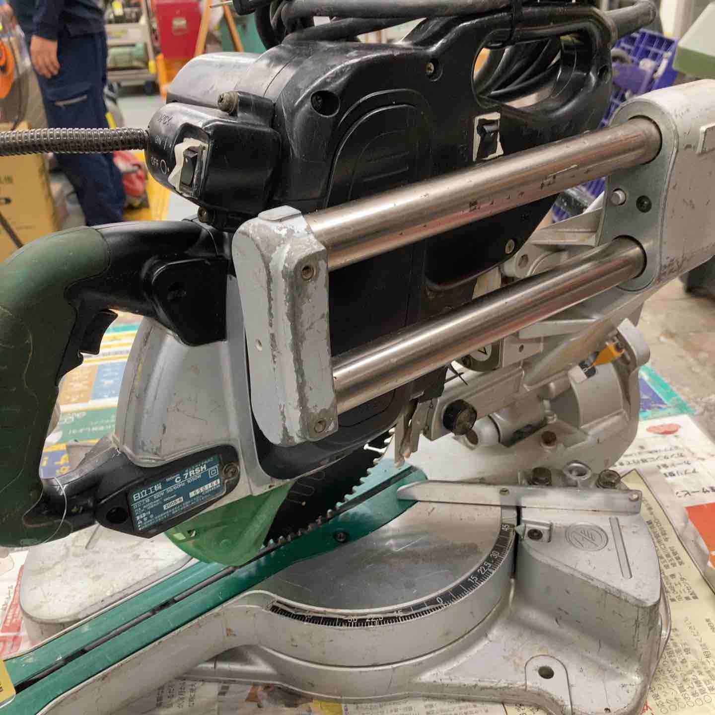 ☆ハイコーキ(HIKOKI ※旧:日立工機) 卓上スライド丸のこ C7RSH【戸田店】