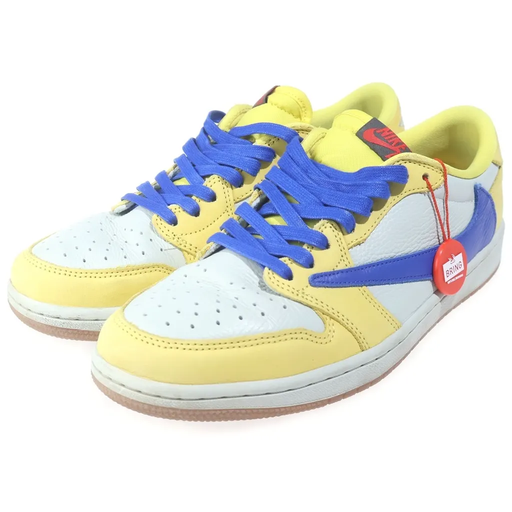 NIKE (ナイキ) ×TRAVIS SCOTT WMNS AIR JORDAN 1 RETRO LOW OG Canary 