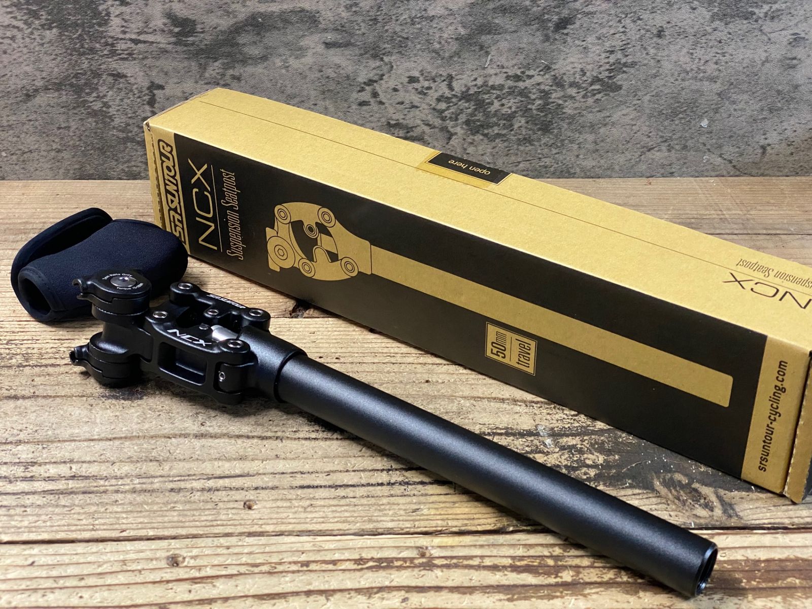 KE653 SR SUNTOUR NCX サスペンションシートポスト 350mm Φ27.2 - メルカリ