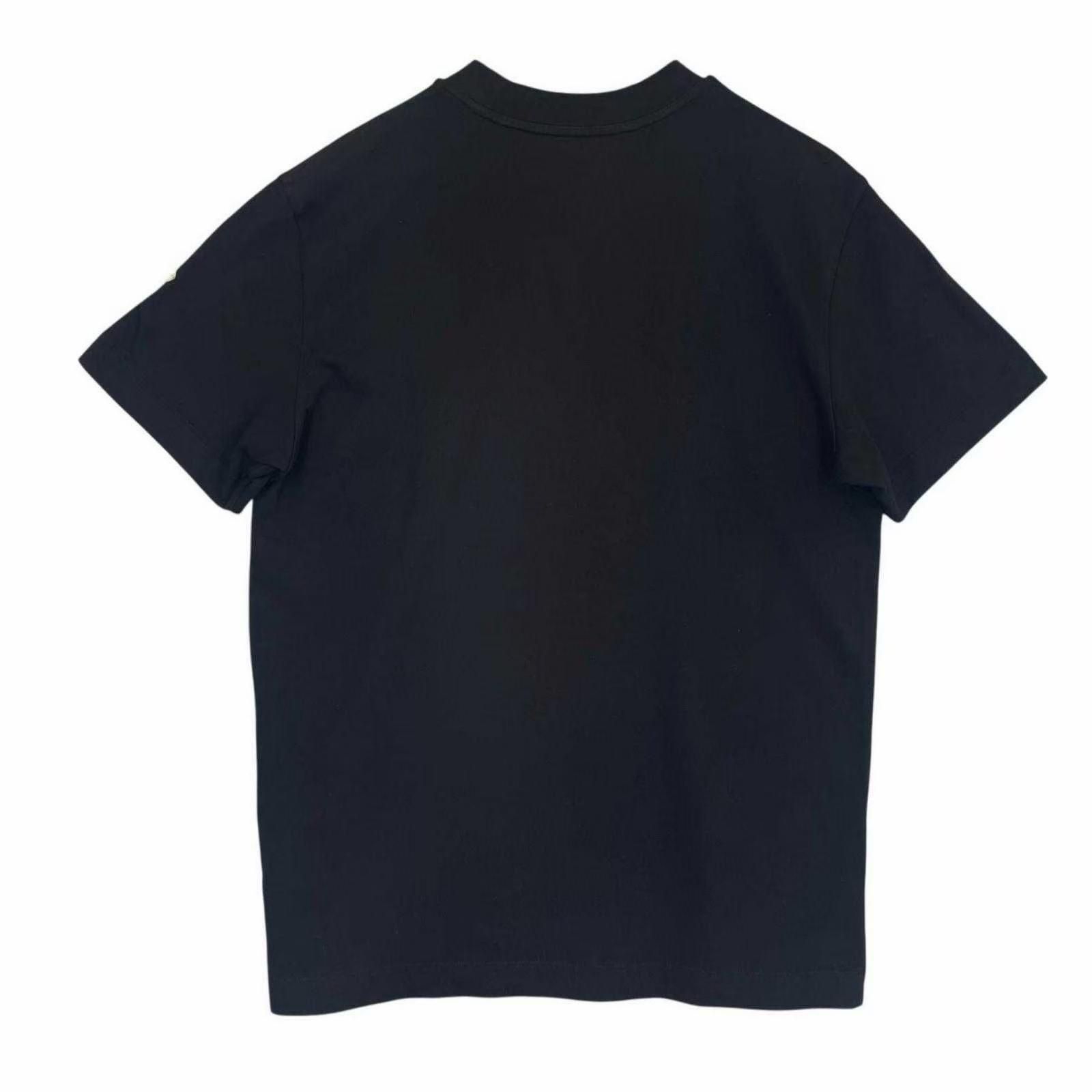 MONCLER/S /ブラック /スタッズロゴTシャツ /型番H10918C000158390T｜詳細画像