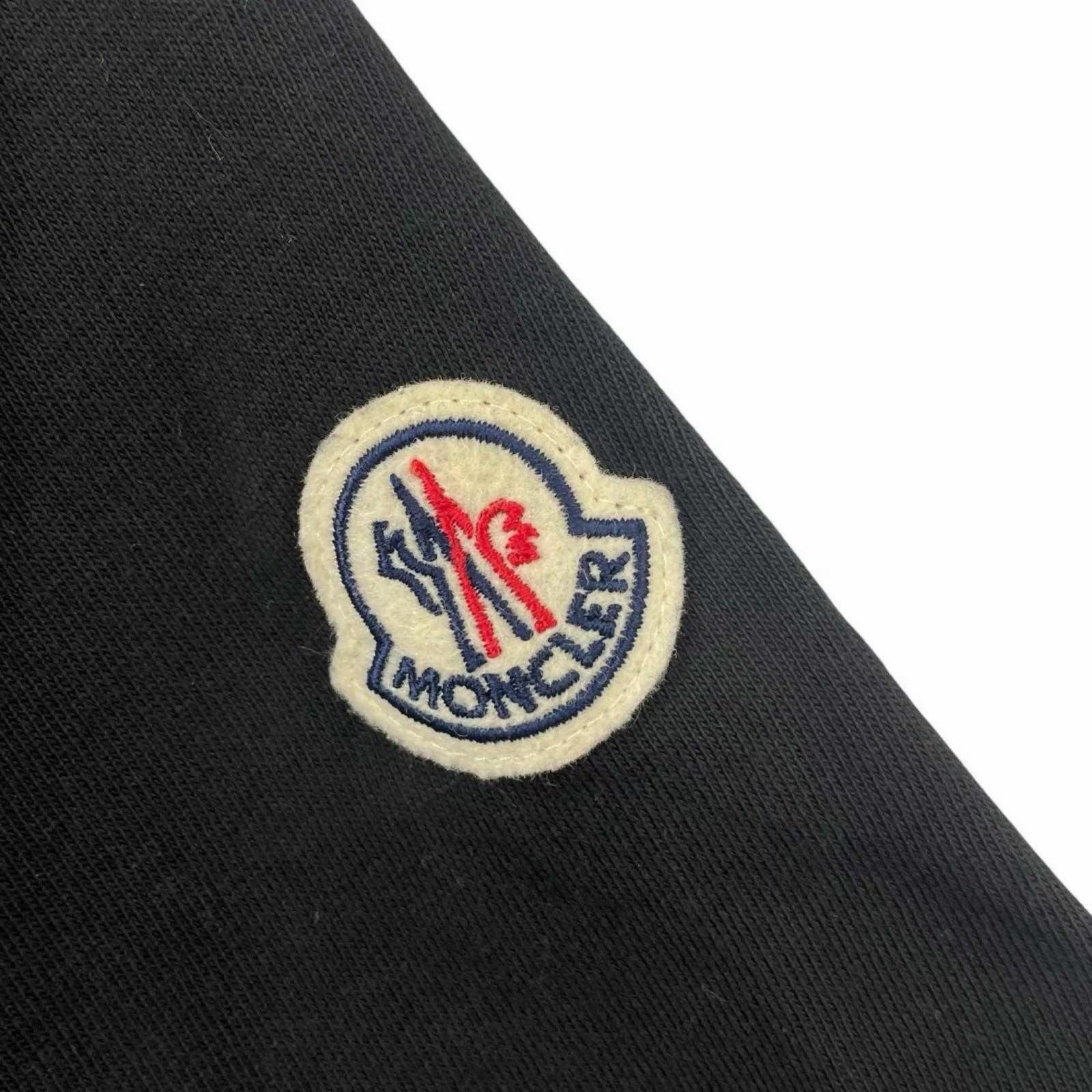 MONCLER/S /ブラック /スタッズロゴTシャツ /型番H10918C000158390T｜詳細画像
