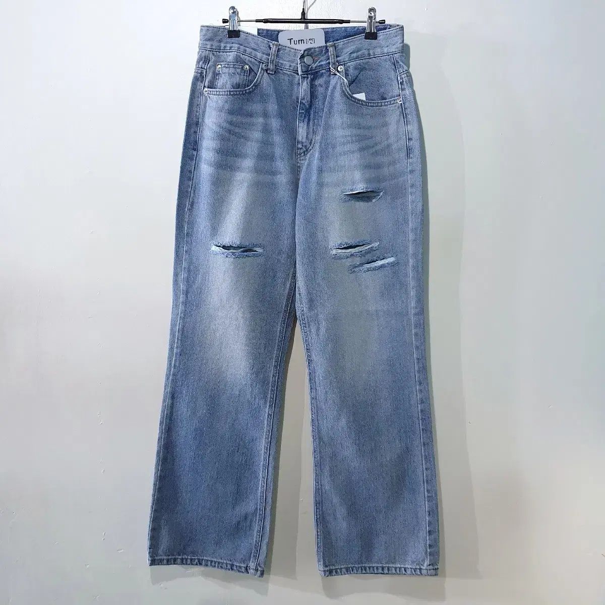 SS新作) ヴィンテージ セミ フレア デニムパンツ 310番 1color S XL