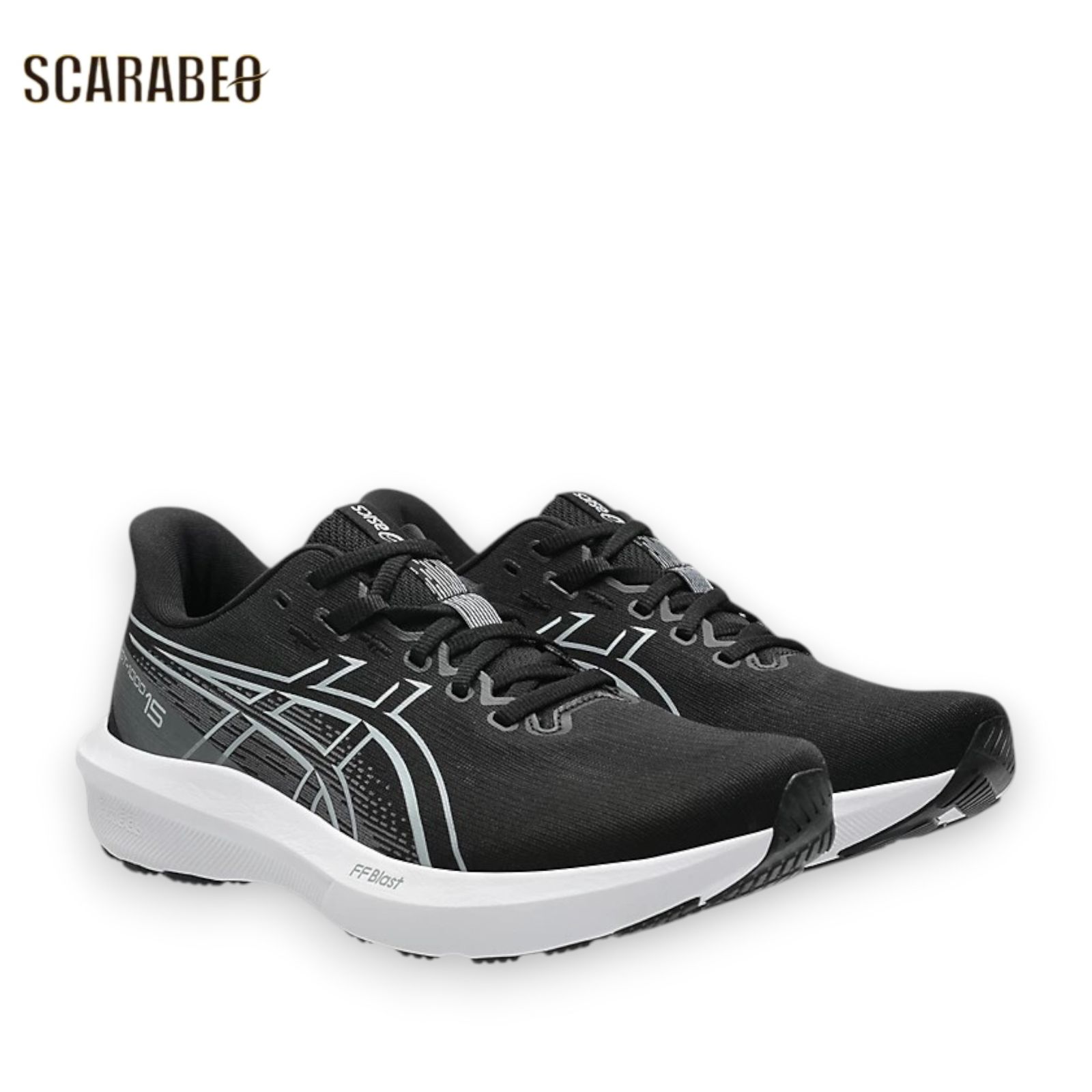 アシックス GT-1000 15 Black White ASICS メンズ ランニングシューズ ブラック ホワイト FF BLAST 3D GUIDANCE SYSTEM クッション 安定性 1011C230-002