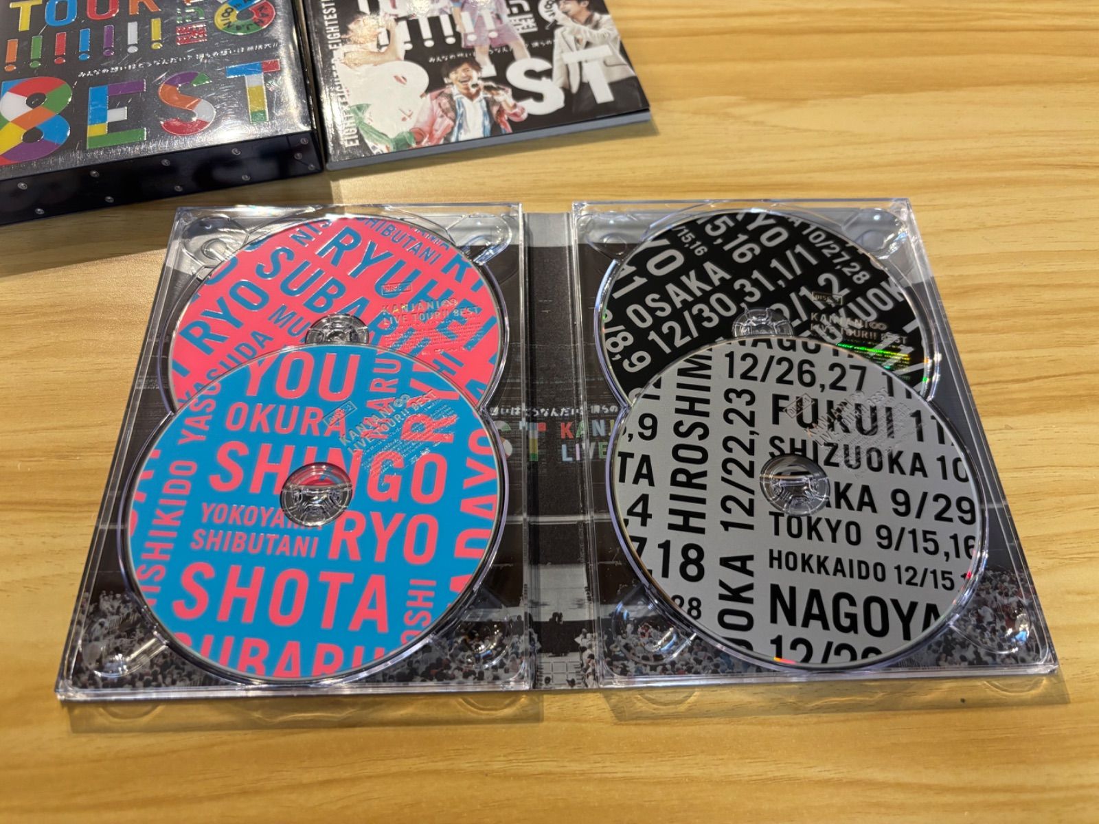 関ジャニ∞ アルバム、シングル、DVDセット 中古] [DVD] 関ジャニ∞ LIVE TOUR 8EST (4枚組) / M04506 - メルカリ