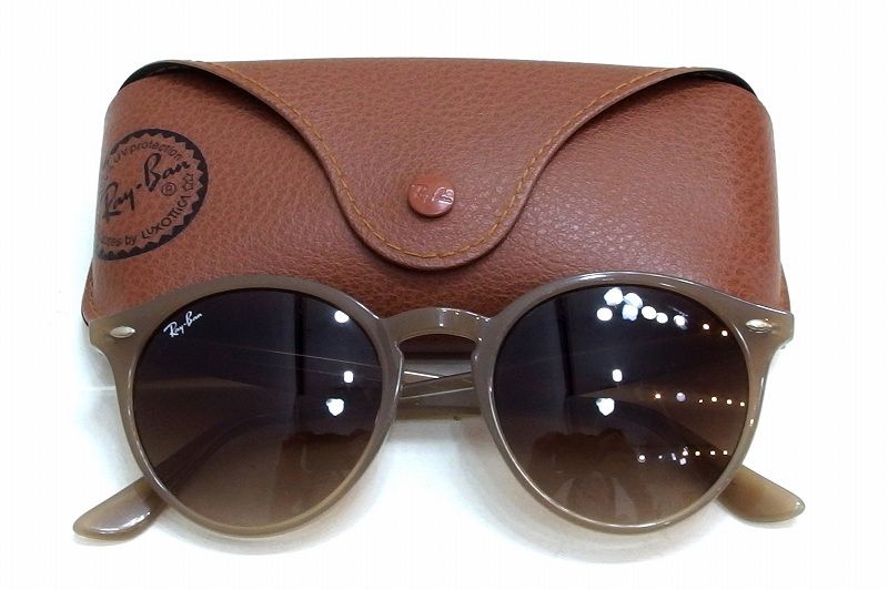 【233391】Ray Ban レイ バン ボストン サングラス タートルドーブ ブラウングラデーションレンズ RB2180-F ベージュ