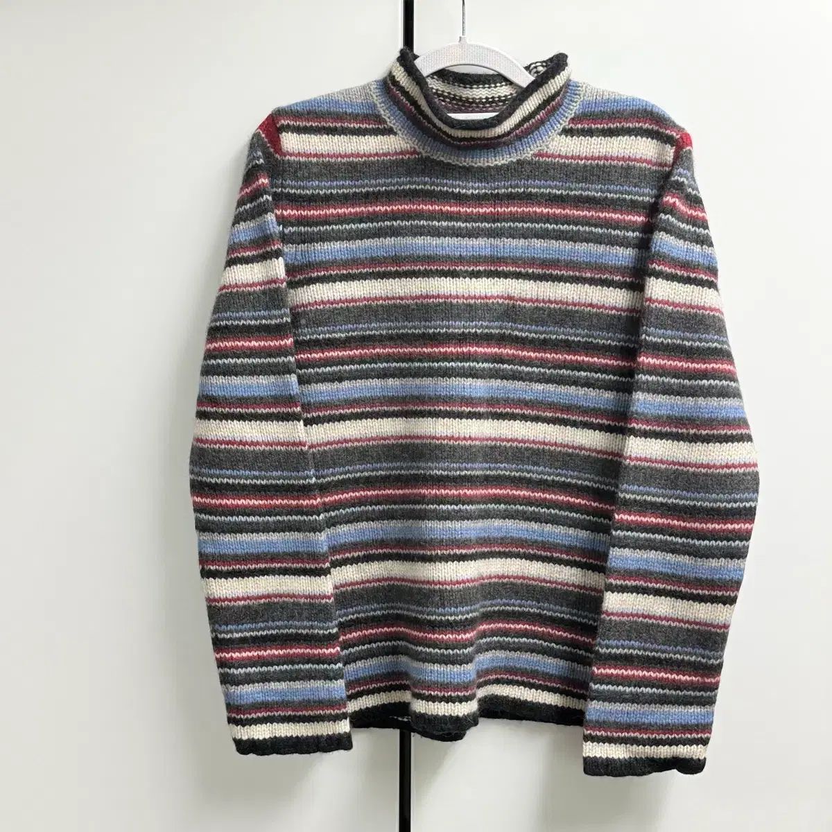 BURBERRY BLACK LABEL バーバリーブラックレーベル ストライプ ニット 3