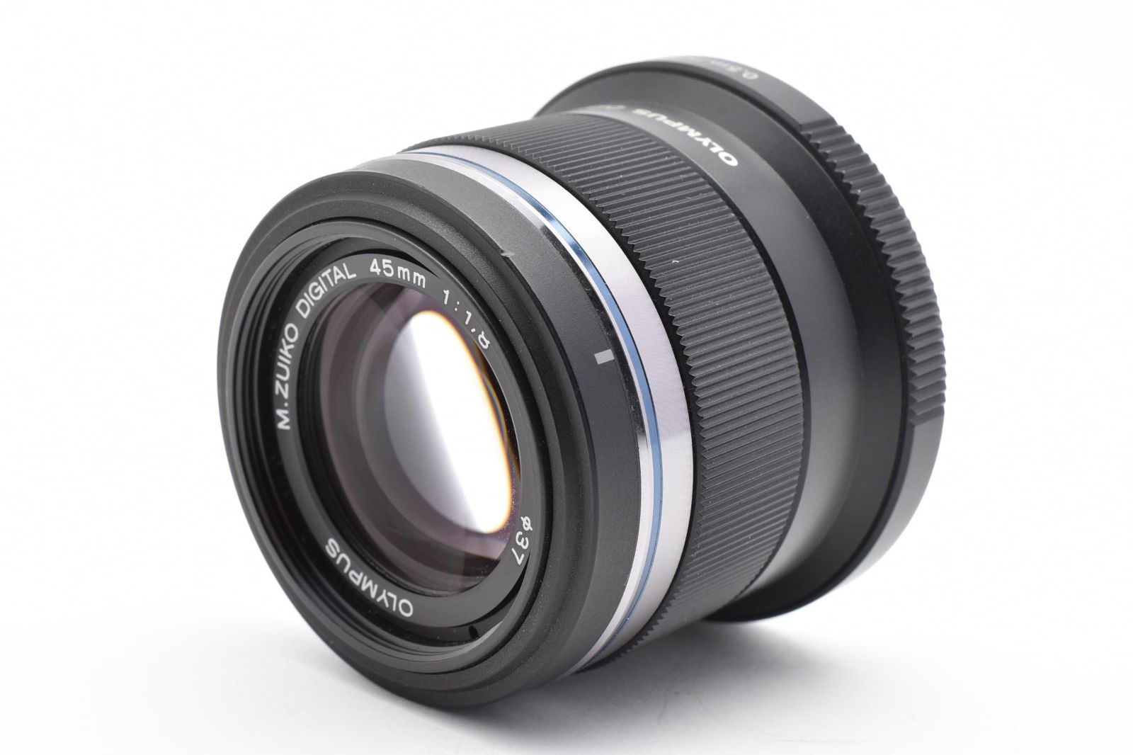 #5283 オリンパス Olympus M.Zuiko Digital 45mm F/1.8 Black AFレンズ [動作確認済]
