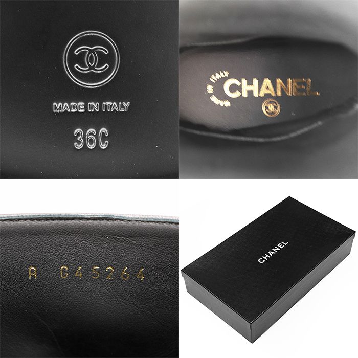 新品同様】CHANEL シャネル ロングブーツ サイズ 36 レディース G45264