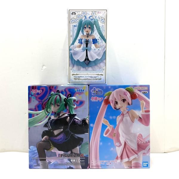 中古】【まとめ/箱傷み/開封済あり】初音ミク フィギュアまとめ[95