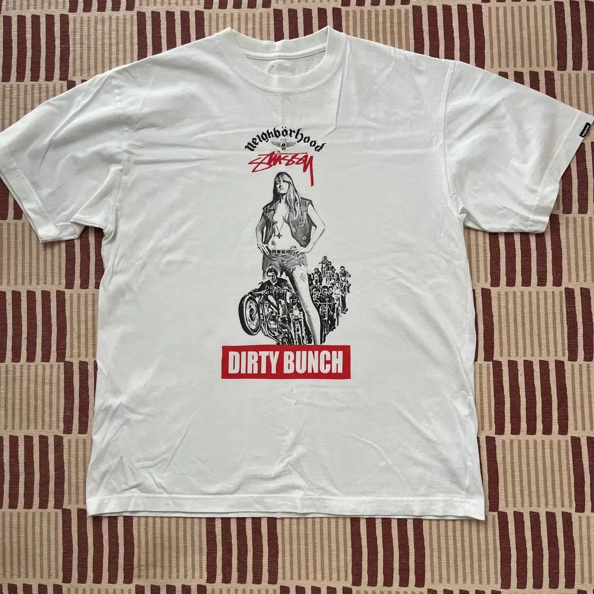 NEIGHBORHOOD × STUSSY 半袖T