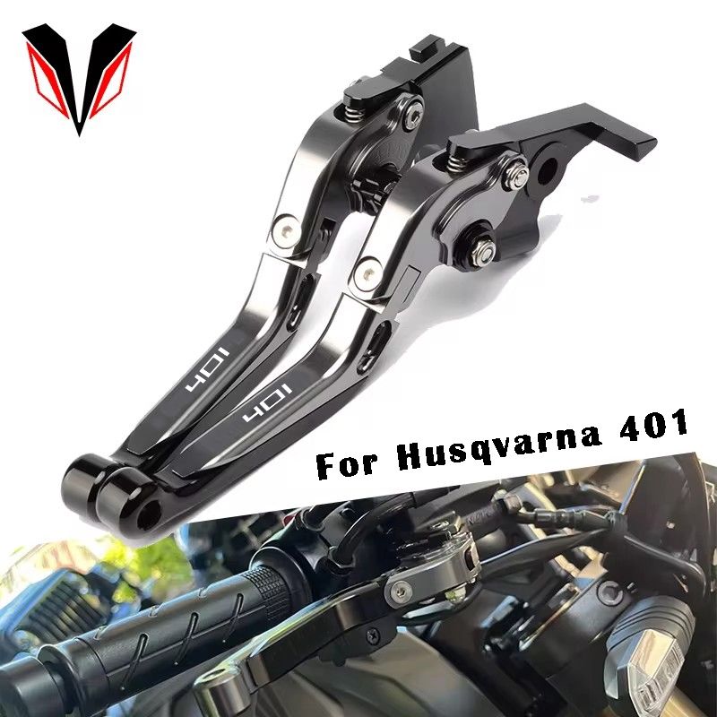 Husqvarna svartpilen 401/ vitpilen 401 用 調整可能ブレーキ・クラッチレバー 2018-2022