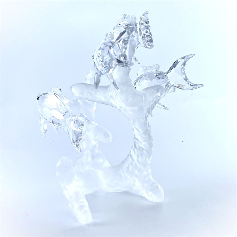 スワロフスキー SWAROVSKI スクールオブフィッシュ オブジェ 置物