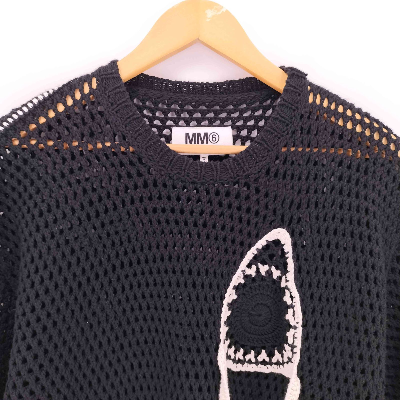エムエムシックスメゾンマルジェラ MM6 Maison Margiela 20SS HANGING THREADS CROCHET TOP レディース S エムエムシックスメゾンマルジェラ MM6 Maison Margiela 20SS HANGING THREADS CROCHET TOP レディース S