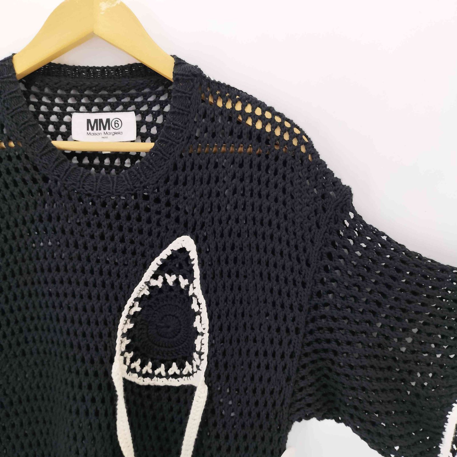 エムエムシックスメゾンマルジェラ MM6 Maison Margiela 20SS HANGING THREADS CROCHET TOP レディース S エムエムシックスメゾンマルジェラ MM6 Maison Margiela 20SS HANGING THREADS CROCHET TOP レディース S