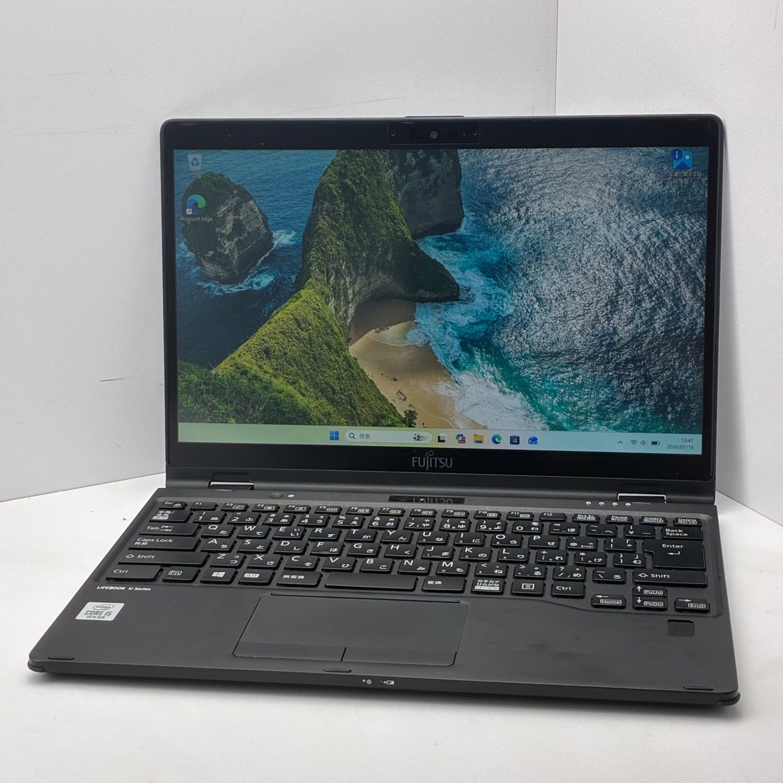 第10世代Core i5/メモリ4GB/SSD128GB/360度回転/富士通 Lifebook U9310X/D/タッチパネル/Win11/Offic/ABD1601 第10世代Core i5/メモリ4GB/SSD128GB/360度回転/富士通 Lifebook U9310X/D/タッチパネル/Win11/Offic/ABD1601