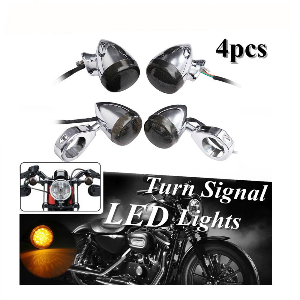 ハーレー用 39/41mm LEDウインカーライト 4個セット