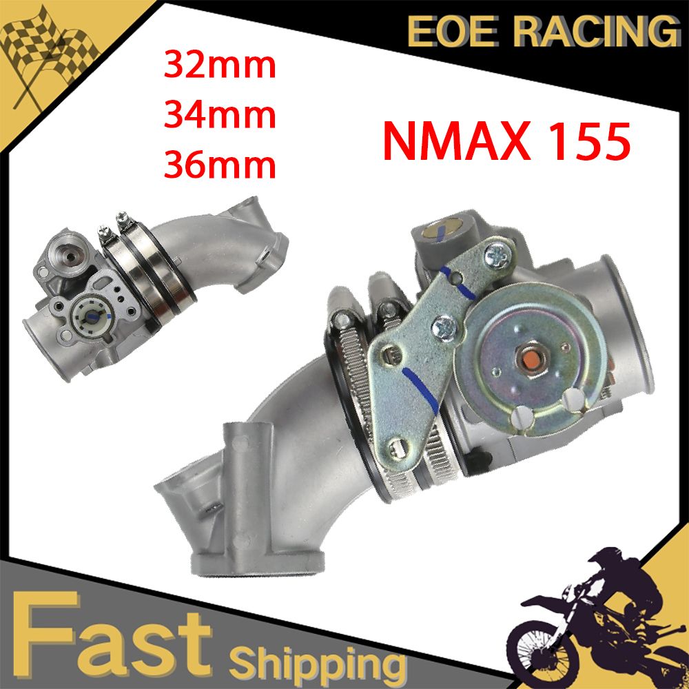 ヤマハ NMAX150 用 32mm/34mm/36mm バイク用レーシングスロットルボディ