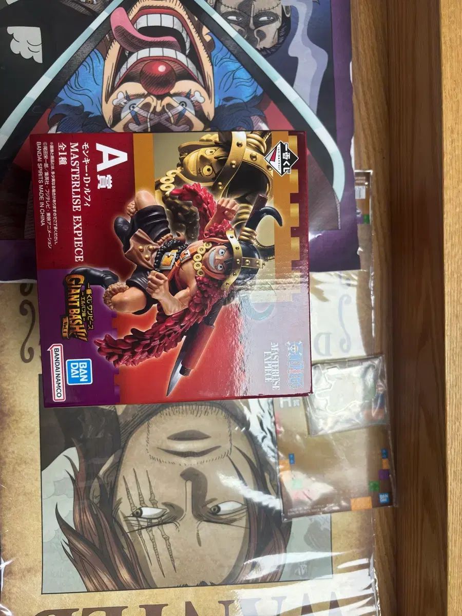 ONE PIECE 一番くじ モンキー・D・ルフィ(ルフィ) フィギュア ゾロ アークス バギー ポスター シャンクス ポスター