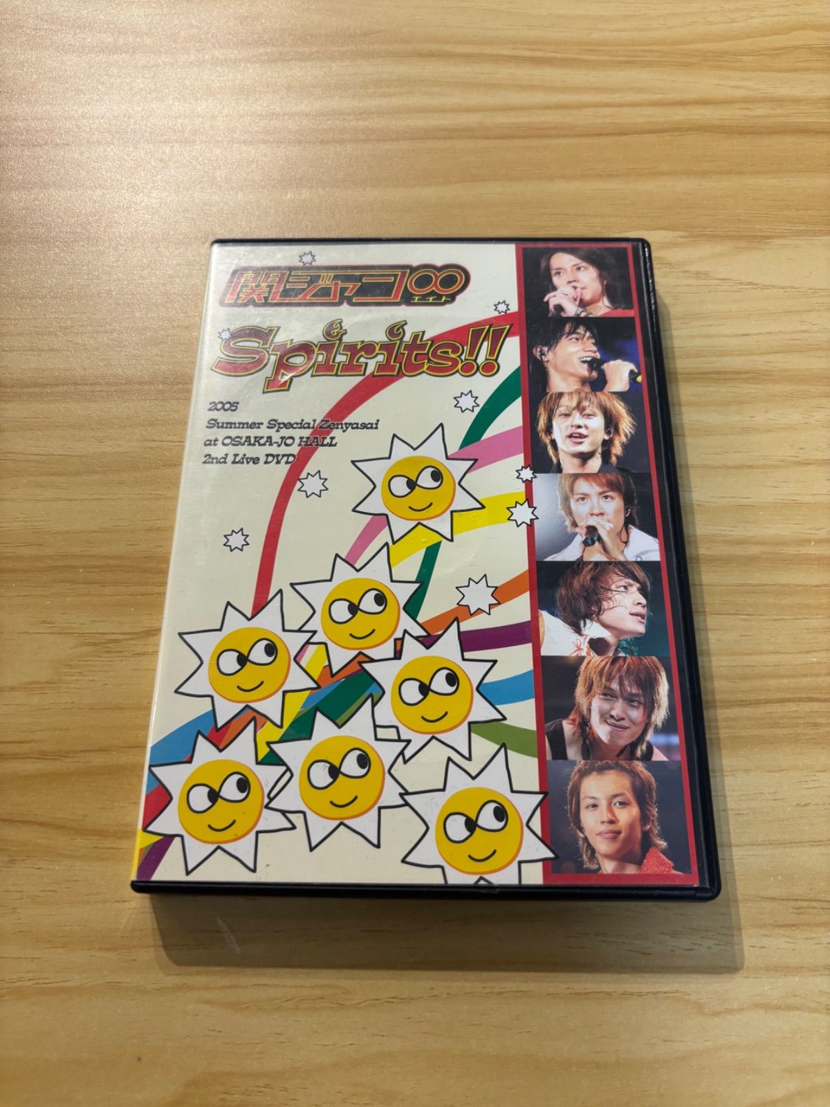 中古] [DVD] 関ジャニ∞/Spirits!!〈初回のみ特典ディスク付き2枚組