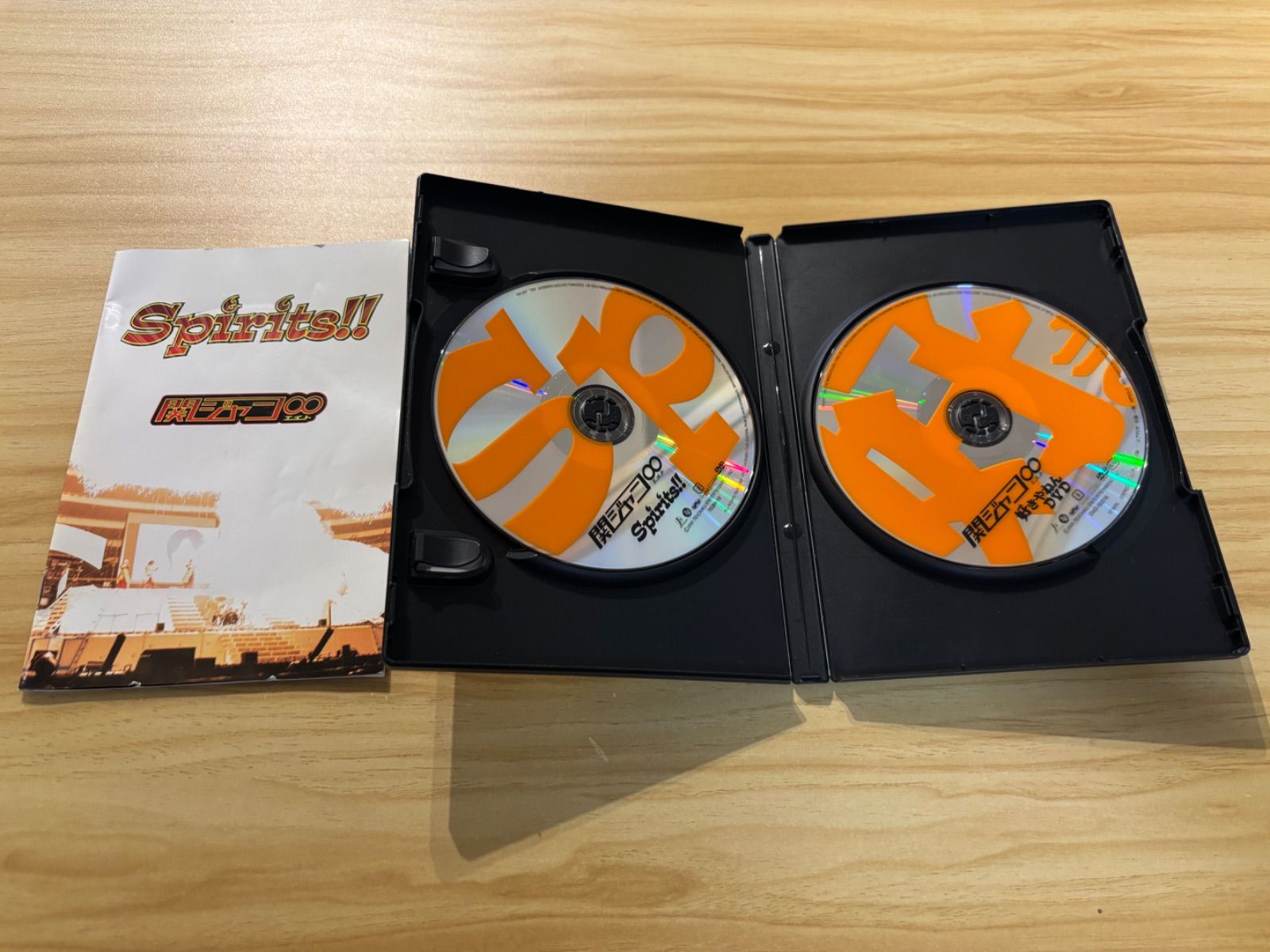 中古] [DVD] 関ジャニ∞/Spirits!!〈初回のみ特典ディスク付き2枚組