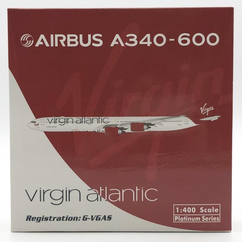 【中古】開封 1/400 エアバスA340-600 ヴァージンアトランティック航空 G-VWEB phoenix フェニックス[17]