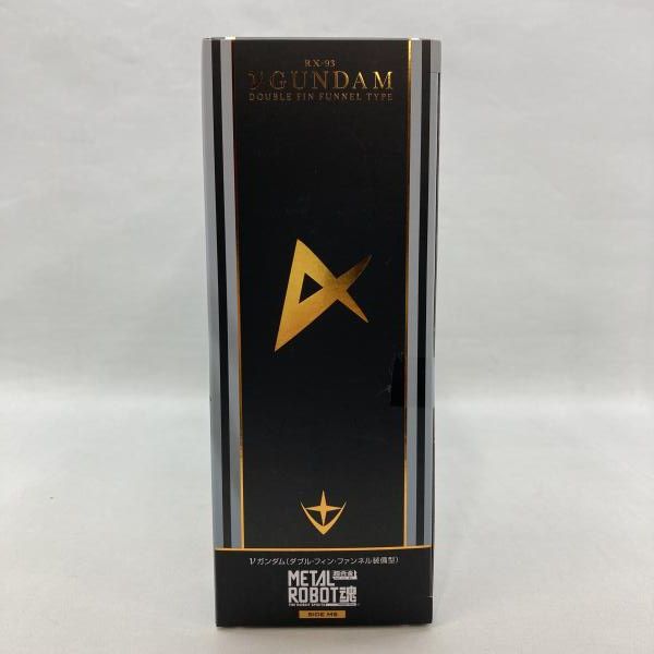 中古】バンダイ METAL ROBOT魂 νガンダム(ダブル・フィン・ファンネル