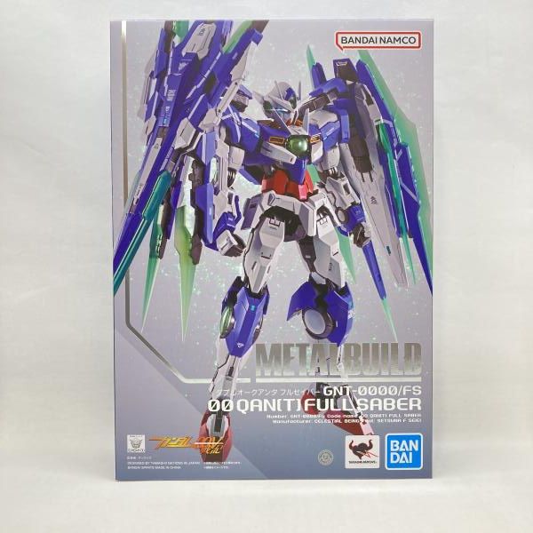 中古】バンダイ METAL BUILD ダブルオークアンタ フルセイバー 未開封