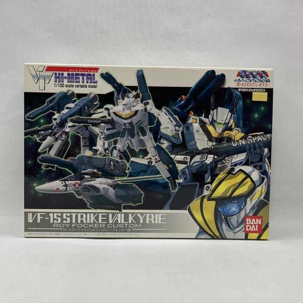 【中古】バンダイ VF-HIMETAL VF-1S ストライクバルキリー(ロイ・フォッカー機) 未開封品 超時空要塞マクロス[97]
