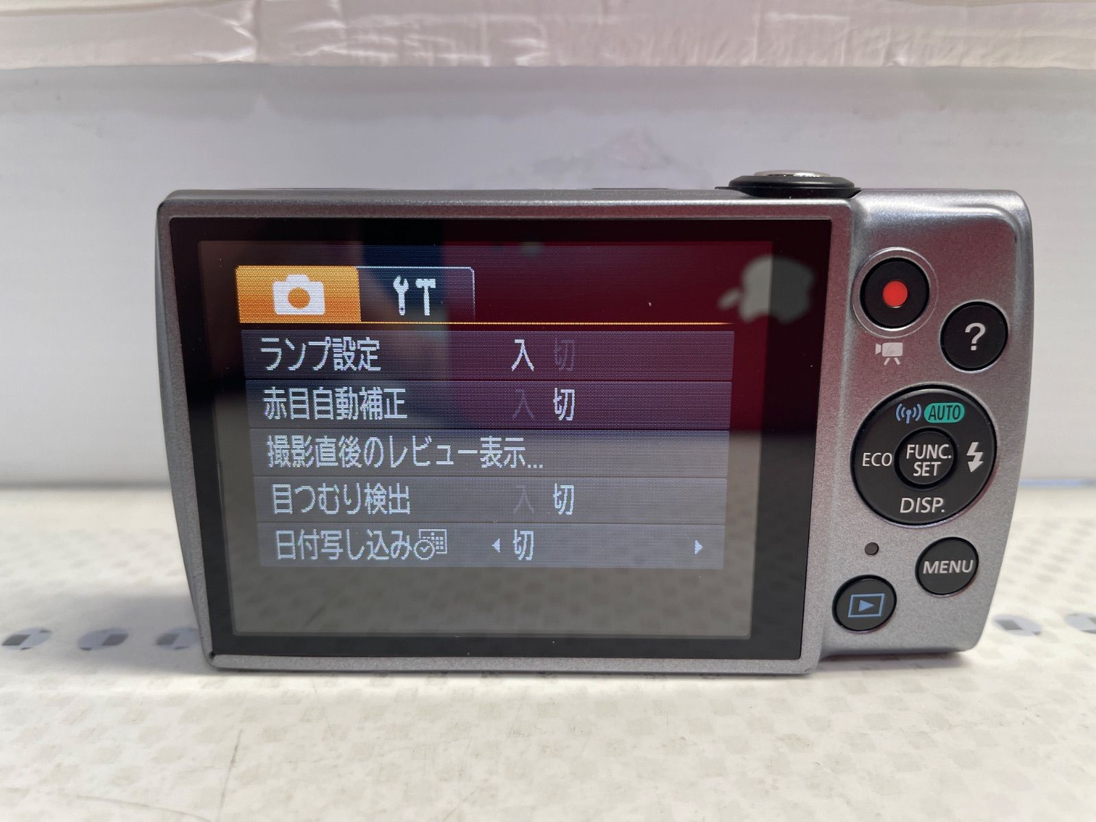 通電確認済み】Canon キャノン PowerShot A3500 IS パープル デジタル