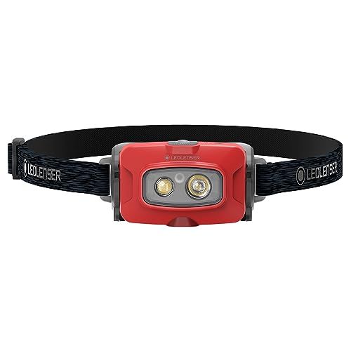 Ledlenser(レッドレンザー) led ヘッドライト 充電式 HF4R Core Red 最大500lm 明るい IP68 防水 小型 72g 軽量 赤色サブライト 釣り 登山 キャンプ アウトドア 作業用 502792pms 44361034