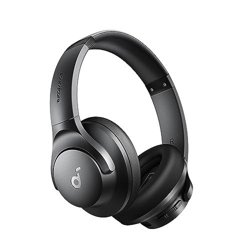 Anker Soundcore Q20i（Bluetooth 5.0 ワイヤレス ヘッドホン）ハイブリッドアクティブノイズキャンセリング/ハイレゾ対応（有線） / 外音取り込みモード/重低音 / 最大60時間長時間音楽再生 / サウンドカスタ 9ba4fb96