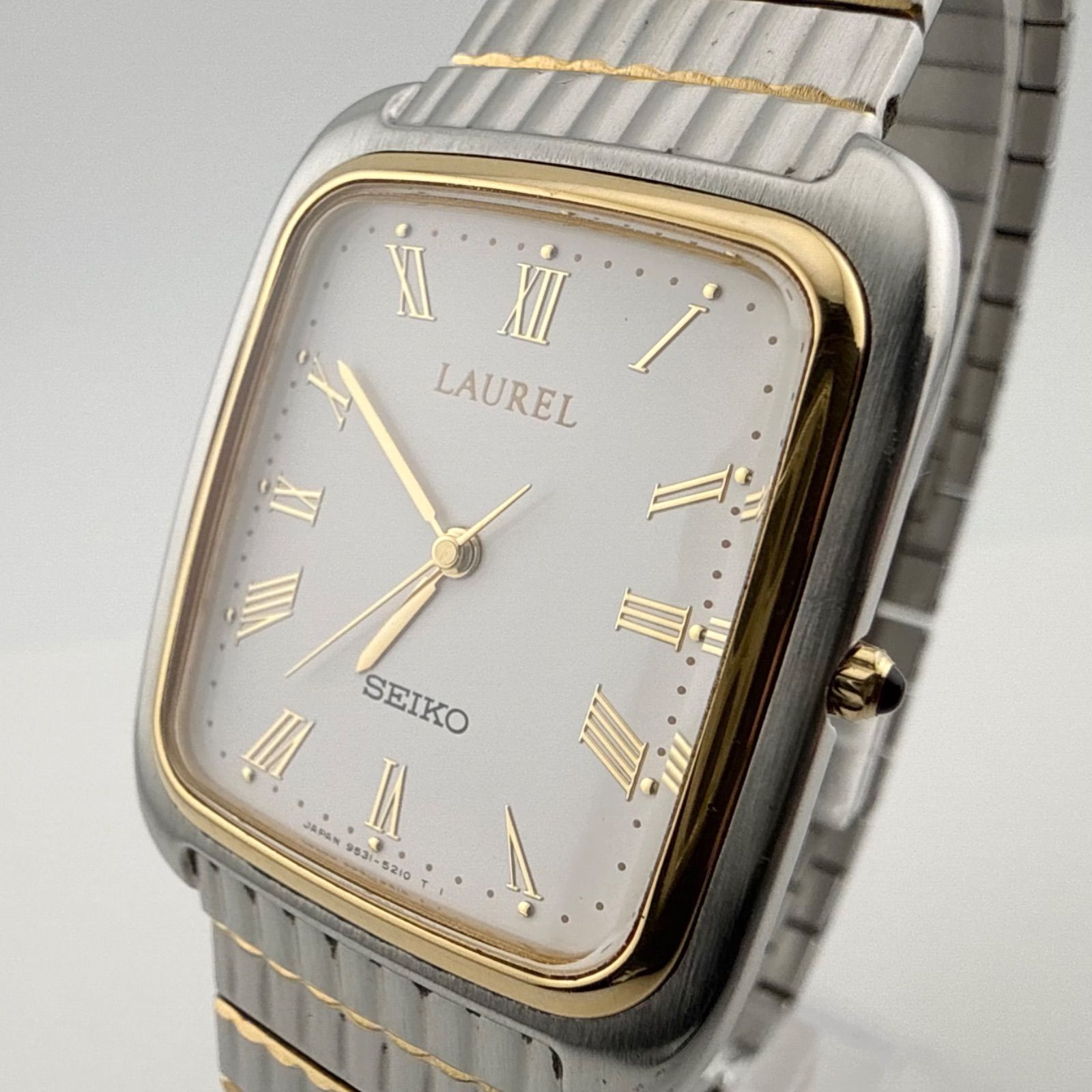 SEIKO 9531-5170 セイコー LAUREL ローレル　 メンズ　腕時計 クォーツ 稼働品 電池交換済み ベルト不良【U435】