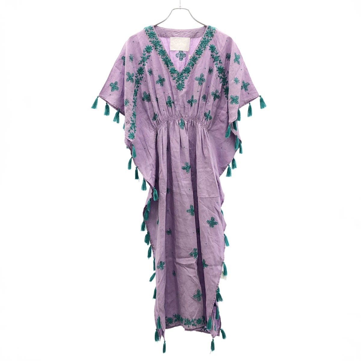 MYLANエンブロイダリーチュニックワンピース MYLAN/マイラン Tape Embroidery Dress エンブロイダリーチュニック