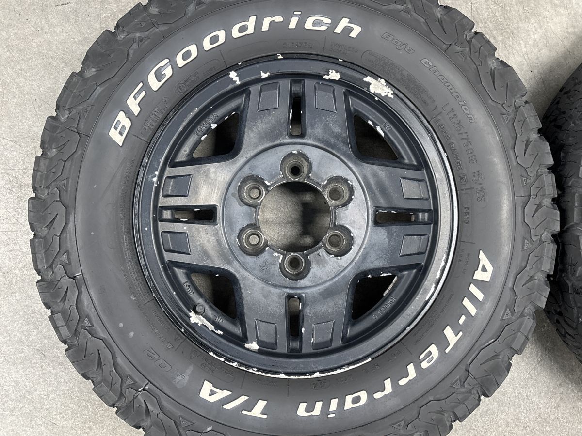 交換用に】トヨタ 78系 ランドクルーザープラド 純正 16in 6J ±0 